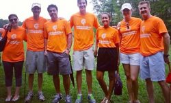 #CollegeGolfBoys Golfing Orange at the Deutsche Bank Championship
