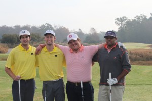 Michigan and Virginia Golfers at NCCGA