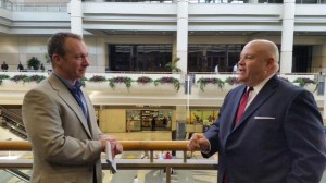 Henry Delozier meets with Golf Inc Magazine