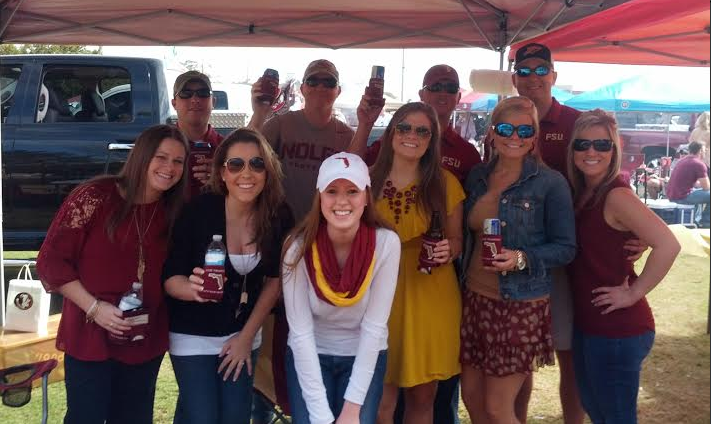 FSU Tailgates are Kimberly's go-to to spread #StateTraditions on campus