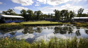Four Deutsche Bank Championship hole 16