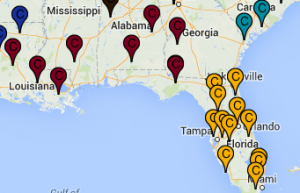 Growing College Golf Florida Region