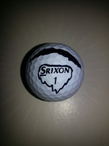 Movember Golf Ball