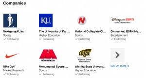 Companies on linkedin NCCGA