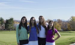 Bentley Women’s College Golf Club Team
