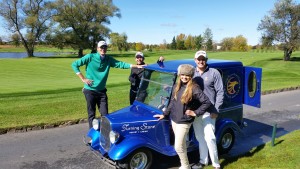 Buddies Golf Trip Cart Girl