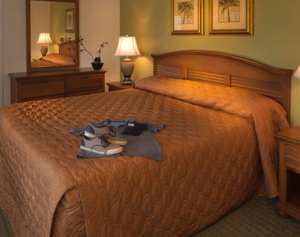 Myrtle Beach Spring Break Golf Condo Bed