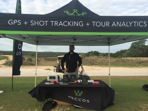 arccos demo tent at nccga national championship