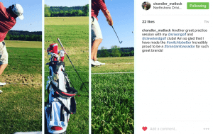 chandler matlock oklahoma college golf srixon ambassador