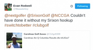 evan rodwell south carolina college golf srixon ambassador