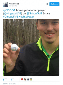 srixon ambassadors twitter