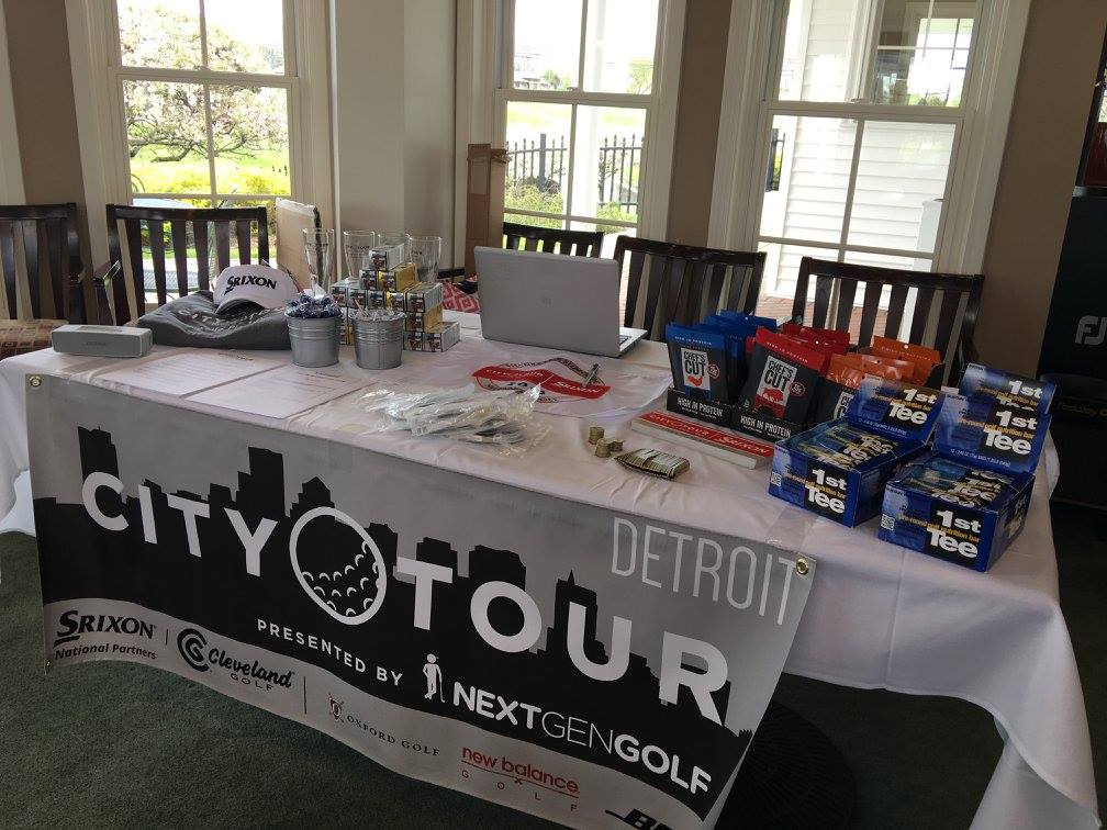 Detroit City Tour table