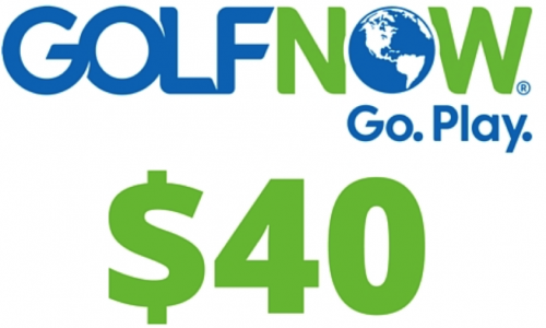 GolfNow $40 Gift Card