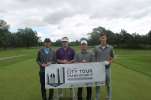 group of golfers denver