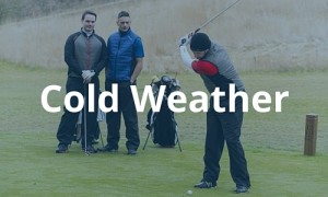 cold weather golf gear button
