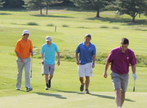 group of golfers in raleigh