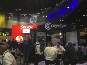 cleveland srixon booth at pga show