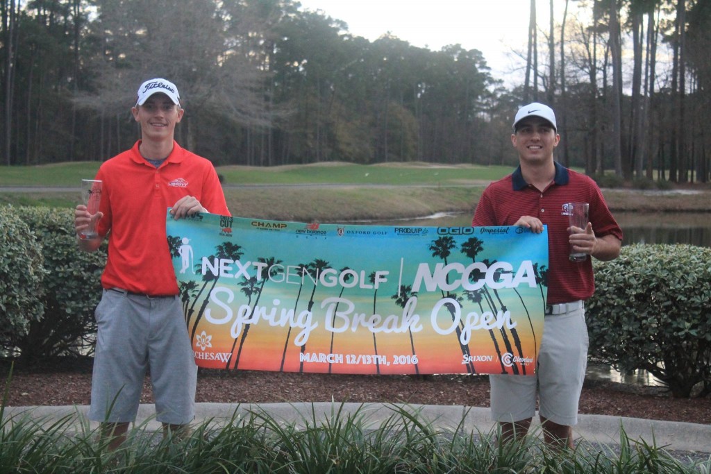 golf team from liberty at spring break golf tournament