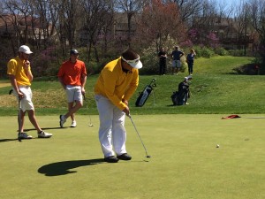 student at university of missouri putting
