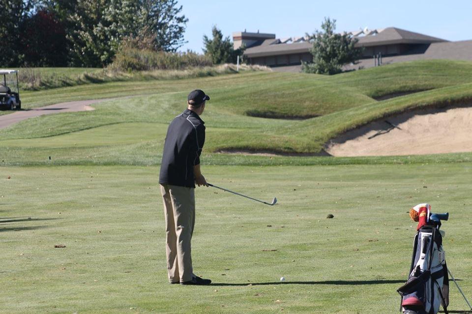 chris johnson golf swing iowa state club golf