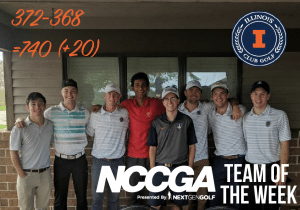 NCCGA team of the week