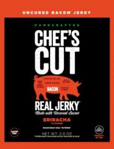 chef's cut jerky sriracha bacon golf snacks
