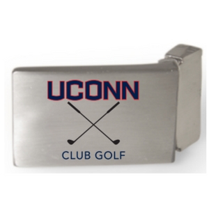 uconn club golf belt buckle