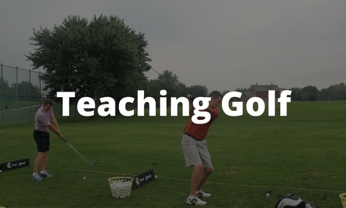 Teaching to Golf on campus