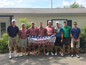central atlantic college golf match play team