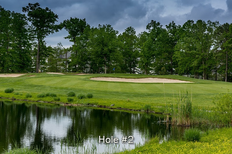 Blue Heron Pines hole 2