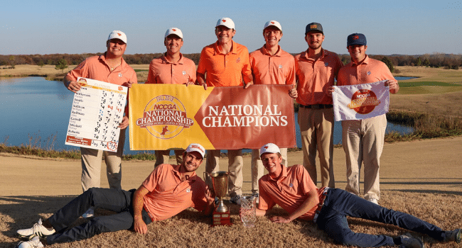 Clemson National champs club golf