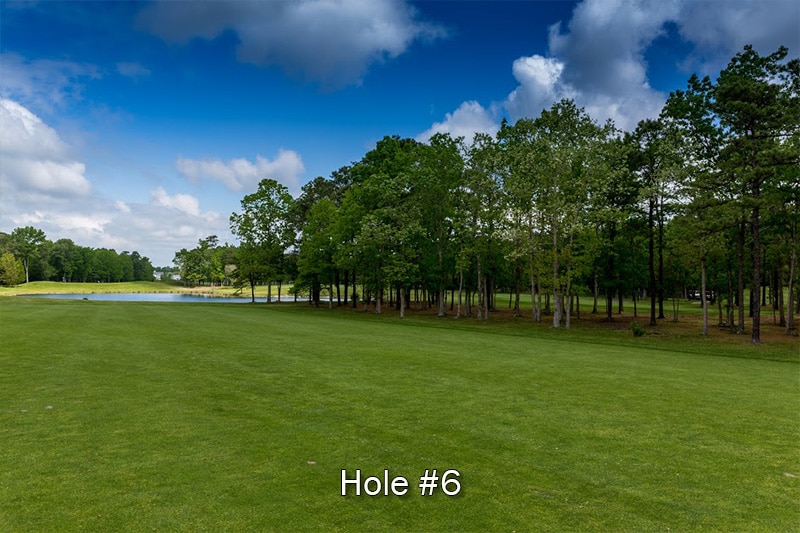 Blue Heron Pines hole 6